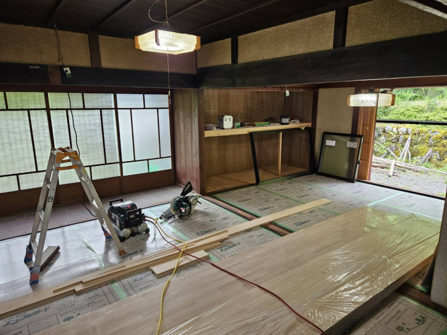 施工中写真