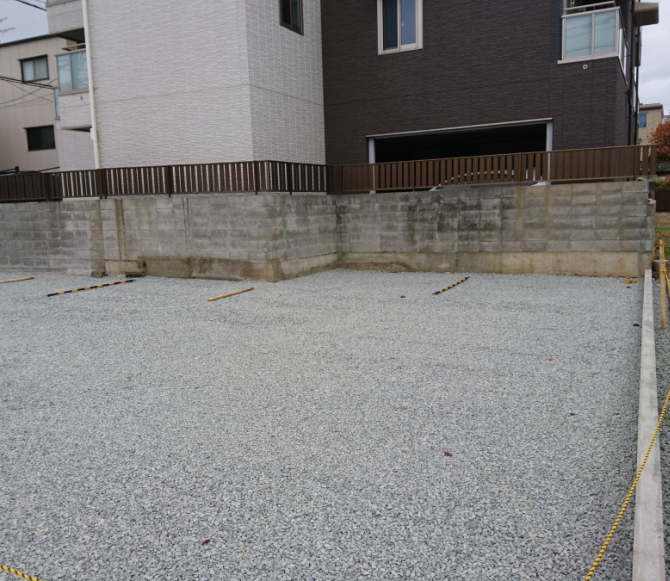 駐車場新設工事