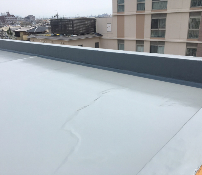 テナントビル屋上防水工事