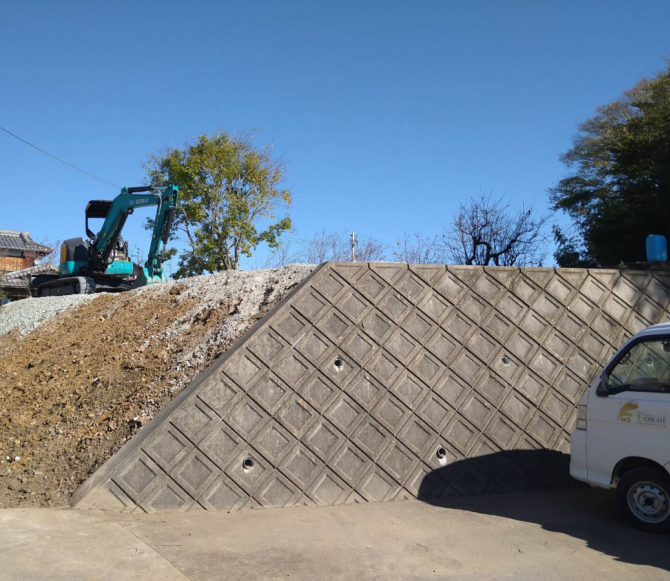 植栽撤去・造成工事