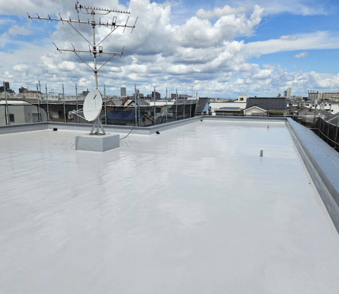 屋上防水更新工事