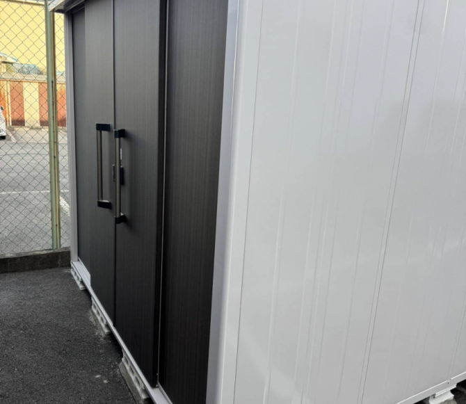 イナバ物置設置