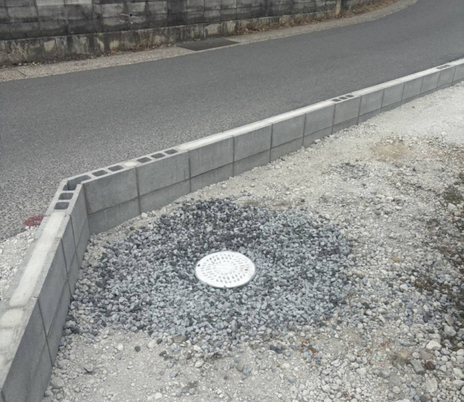 道路境界部分CB新設