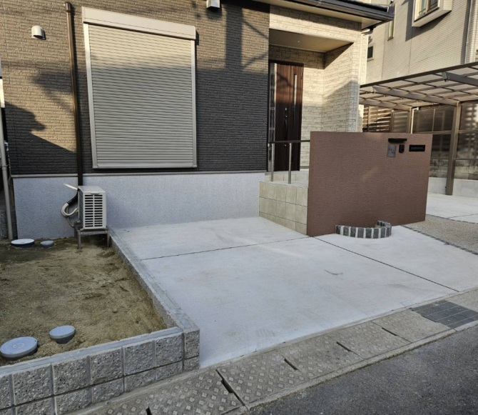 新築外構エクステリア工事